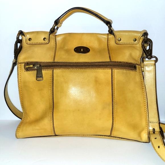 🔥RARE🗝️Fossil Vintage Revival Satchel - Picture 2 of 8